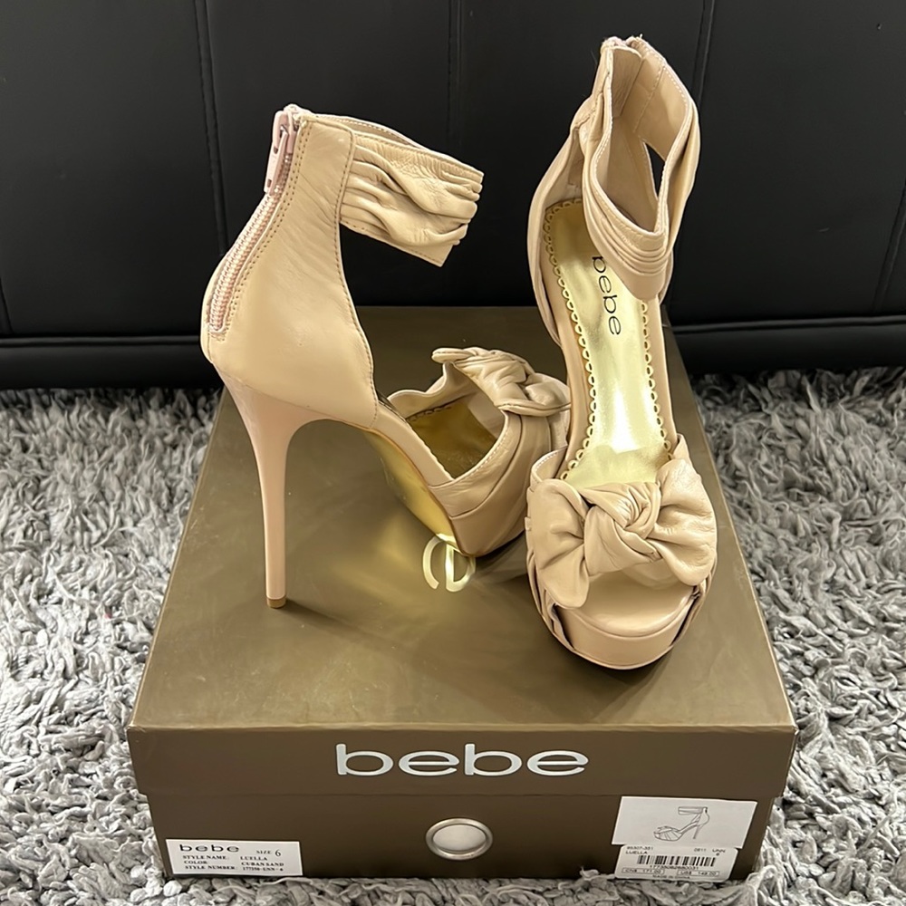 Bebe heels 6 Luella